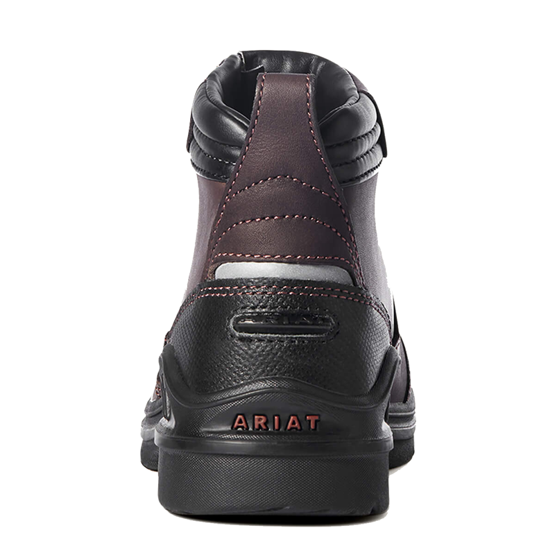 Ariat Women's Barnyard Side Zip Boot - Dark Brown-4